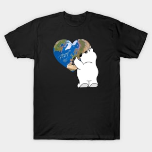 Arthe Grafitti Polar Bear T-Shirt